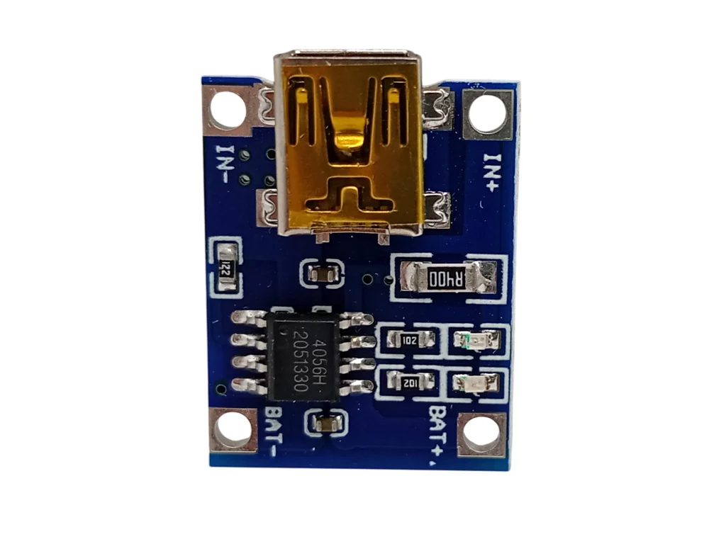 Зарядний пристрій TP4056 18650 DIY miniUSB