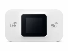 Портативний Wi‑Fi роутер 4G LTE з дисплеєм та акумулятором, мобільний роутер для SIM‑карти