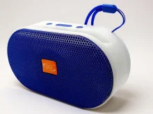 Портативна Bluetooth-колонка L-003 із підставкою для телефону та підсвічуванням — міні-акустика для дому та прогулянок