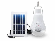 LED фонарь CL-028Max с солнечной панелью и аккумулятором