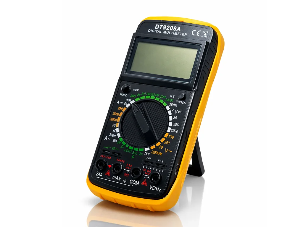 Цифровий мультиметр DT-9208A — тестер для вимірювань